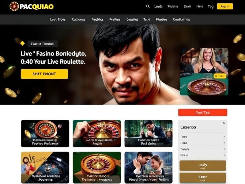 Welcome to Pacquiao Casino, your premier destination for online gambling. Enjoy real money slots, table games, live dealers, and exclusive promotions. Trust and security guaranteed by top licensing authorities.